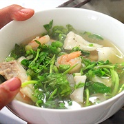 Pho With Watercress