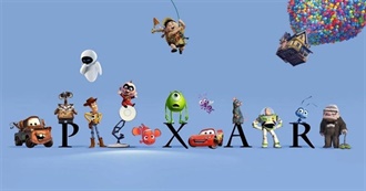 Pixar Movies Checklist