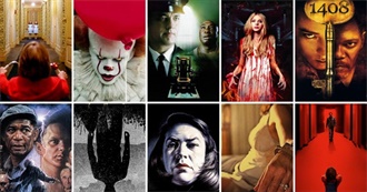 Stephen King Film Adaptations (As of 2022)