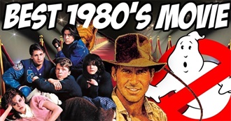 Blunderman&#39;s Top 5 Movies of Each Year of the 1980s