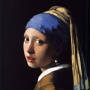 Johannes Vermeer - Girl With a Pearl Earring (1665) - Mauritshuis, the Hague