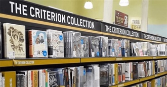 Criterion Collection Spines 1-1187 Blu-Ray Releases Only