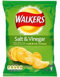 Walkers Salt and Vinegar Crisps