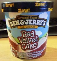 Ben and Jerry&#39;s Red Velvet Cake Ice Cream