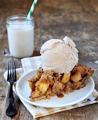 Apple Pie and Vanilla Ice Cream