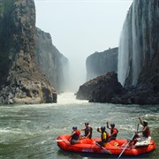 Rafting the Zambezi to Victoria Falls, Africa