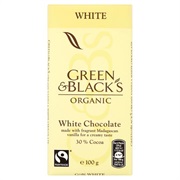 Green and Blacks White Chocolate Bar