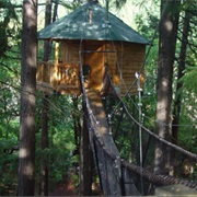 Stay Overnight in a Treehouse