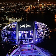 Ride the London Eye at Night