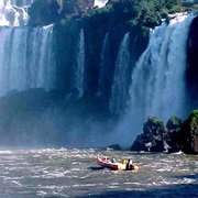 Boat Ride on Iguazu, Argentina