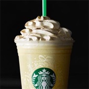 Starbucks Eggnog Frappuccino