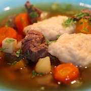 Köttsoppa Med Klimp (Meat Soup With Dumplings)