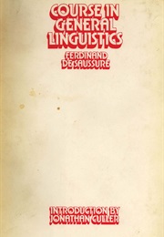 Course in General Linguistics (Ferdinand De Saussure)