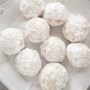 Walnut Snowball Cookies