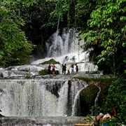 Climb YS Falls, Jamaica