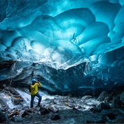 Mendenhall Glacier Cave, USA