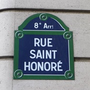 Rue Saint-Honoré