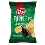 Eta Ripple Cut Potato Chips Salt &amp; Vinegar