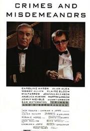 Crimes and Misdemeanors (1989, Woody Allen)