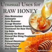 Raw Honey on Wounds