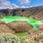 Laguna Verde, Azufral Volcano, Tuquerres, Nariño