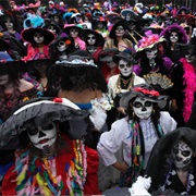 Dia De Muertos (Day of the Dead), Mexico City