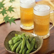 Edamame With Beer