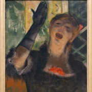 Degas: Cafe Singer