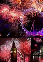 New Year Fireworks London (2016)