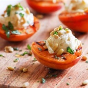 Apricots With Goat Cheese
