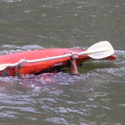 Flip an Overturned Kayak