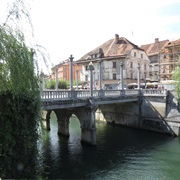 Cobblers Bridge Ljubljana
