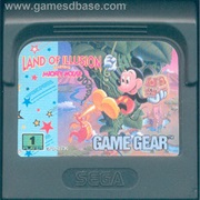 Land of Illusion Starring Mickey Mouse Game Gear