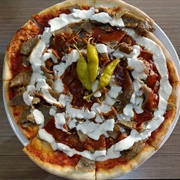 Swedish Kebab Pizza