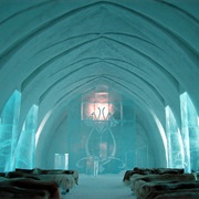 Spend a Night in a Ice Hotel