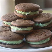 Chocolate Peppermint Cookies (Grasshoppers)