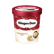 Macademia Nuts and Cream Ice Cream