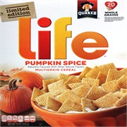 Life Pumpkin Spice Cereal