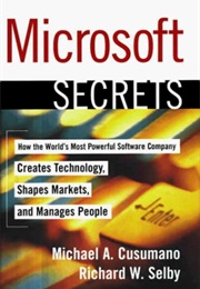 Microsoft Secrets (Michael Cusumano)
