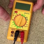 Identified a Faulty Part of an Appliance Using a Multimeter