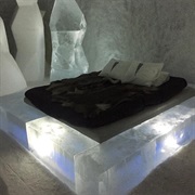 Spending a Night in a Ice Hotel