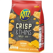Ritz Crisp and Thins Cheddar