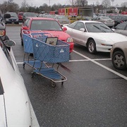 Leaving Shopping Carts in the Carpark