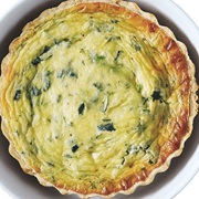 Spinach and Swiss Quiche