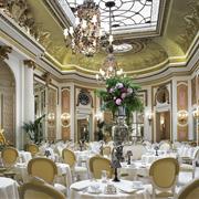 Afternoon Tea Time at the Palm Court in the Ritz Hotel
