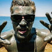 Covered in Dead Sea Mud