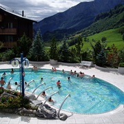 Leukerbad Hot Springs, Switzerland