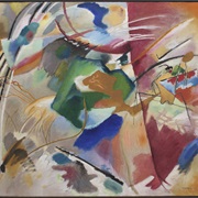 Kandinsky: Painting With a Green Center