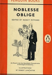 Noblesse Oblige (Nancy Mitford)