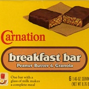 Carnation Breakfast Bars